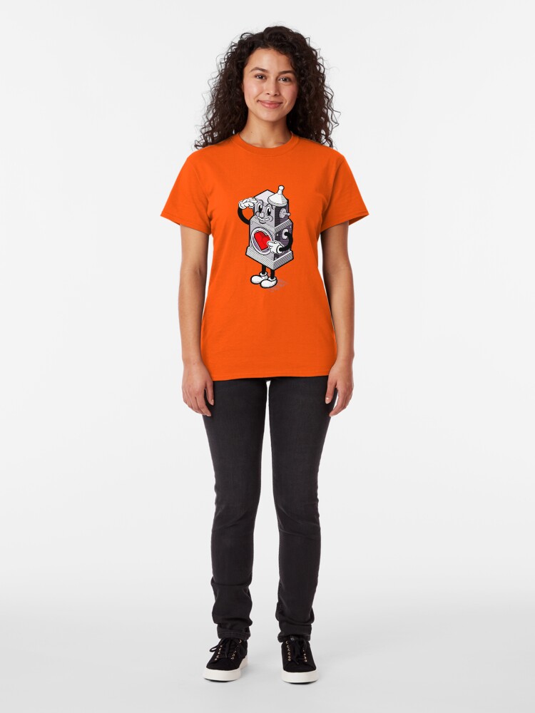 Alternate view of Heartful Robot Classic T-Shirt