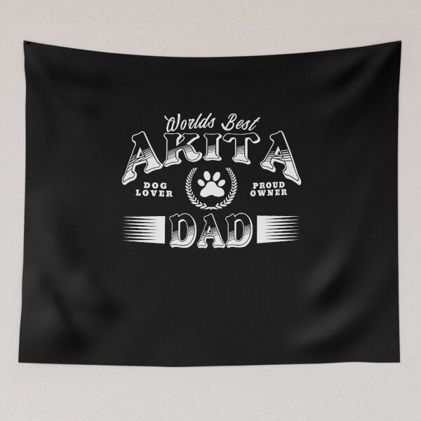 Item preview, Worlds Best Akita Dad designed and sold by TrendzyMerch.