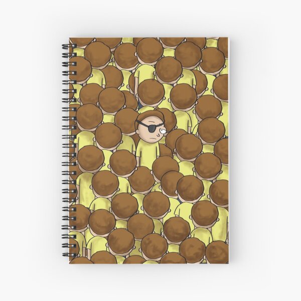 Evil Morty | Rick and Morty Spiral Notebook