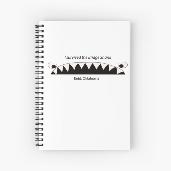 Bridge Shark, I Survived! Spiral Notebook