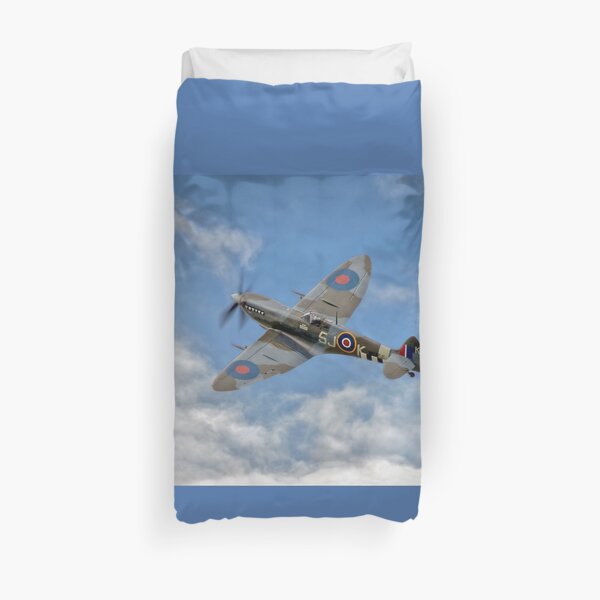 Spitfire LF IX 126 Squadron Duvet Cover