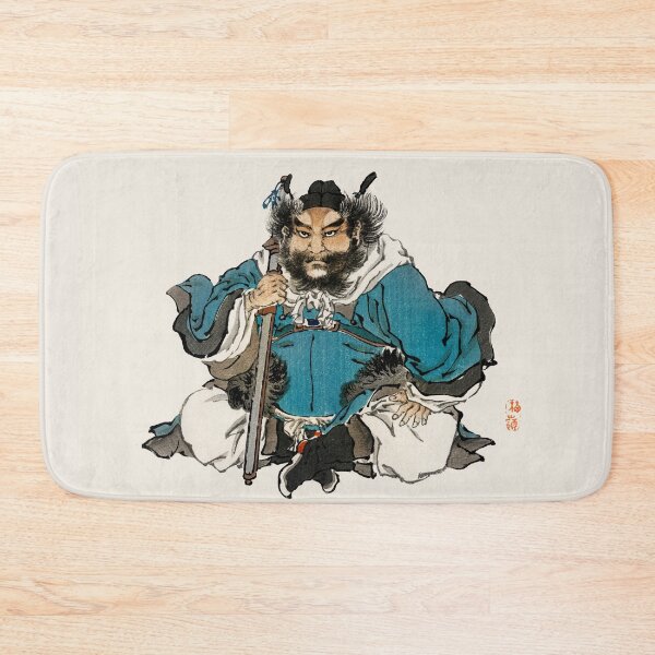 Item preview, Warrior by Kōno Bairei (1844-1895). designed and sold by OBJETDART.
