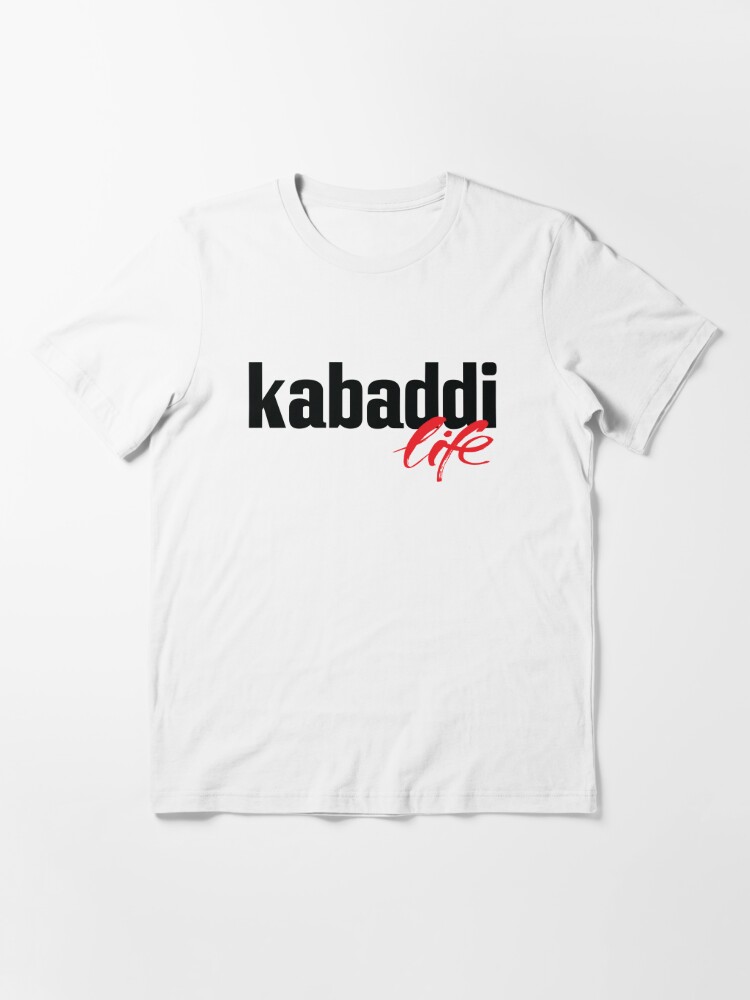 kabaddi t shirt orange colour