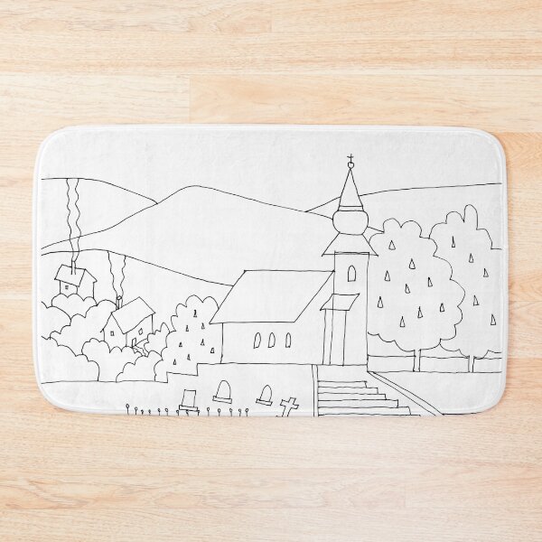 Item preview, Little Village with Church No.: 02 designed and sold by Istvan Ocztos.