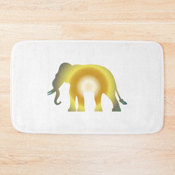Item preview, colorful elephant abstract art designed and sold by Animalhead.