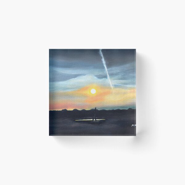 Item preview, Serene sunset at Bath Uk designed and sold by artbymanjiri.