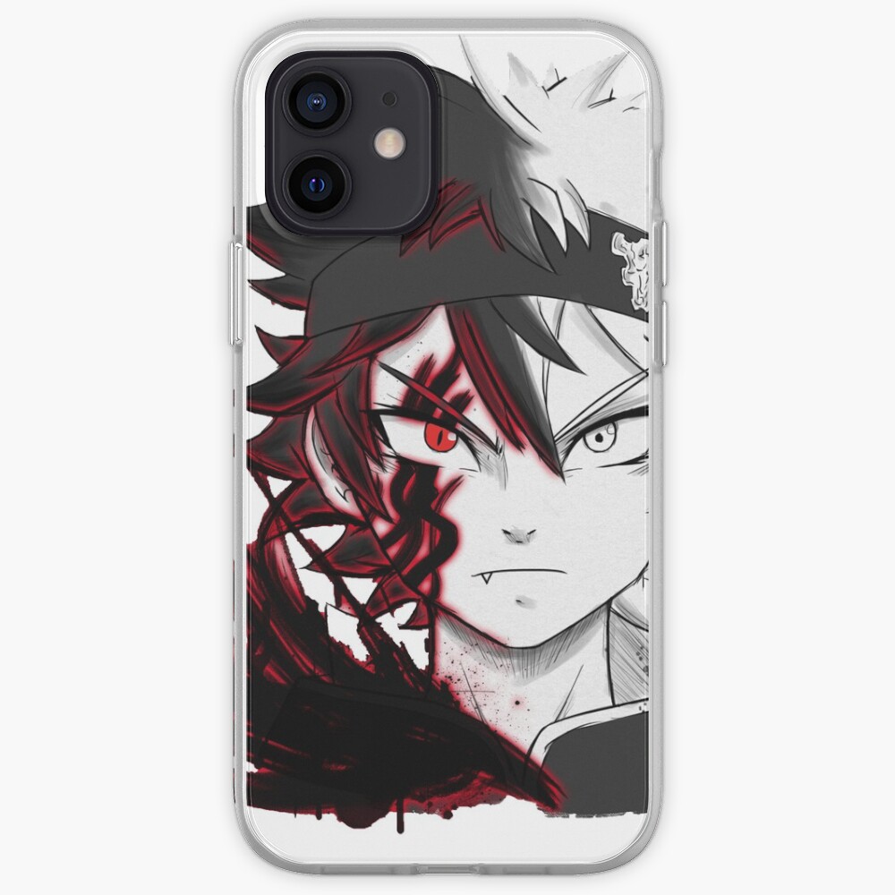 "Black Clover Asta half demon " iPhone Case & Cover by UmmaBee