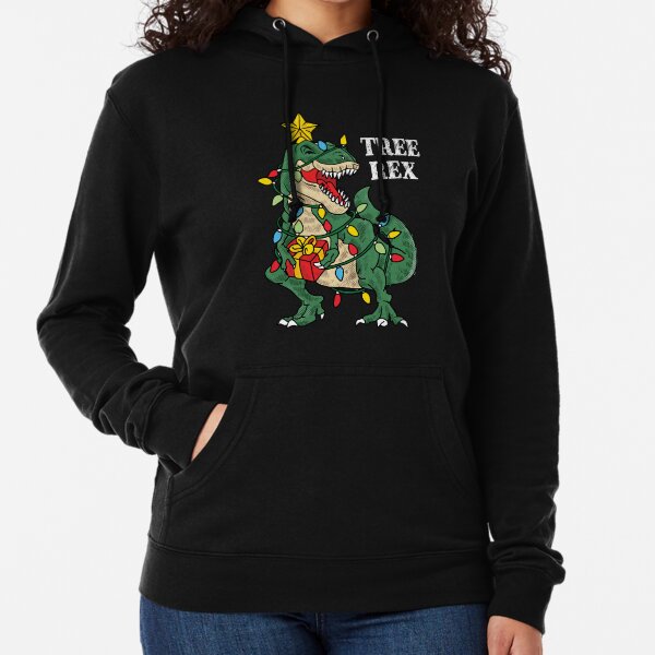 SKATEBOARDING CHRISTMAS DINOSAUR GIRLS FESTIVE XMAS KIDS SWEATSHIRT JUMPER 