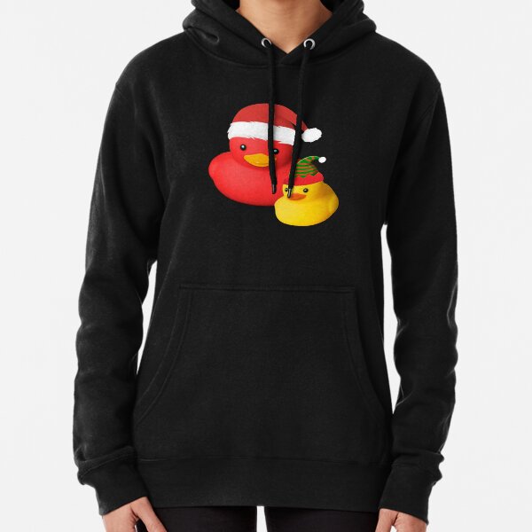 santa duck hunting hoodie