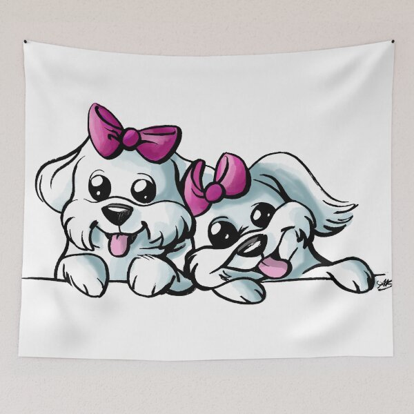Item preview, Bichon Frise Pair designed and sold by AlexBowman314.