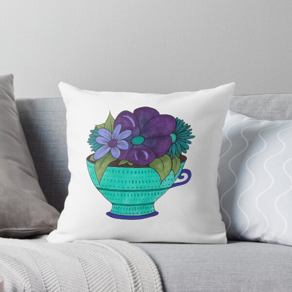 Artikelvorschau, Tee tasse blumentopf illustration | Textmarker entworfen und verkauft von inkhivecreative.