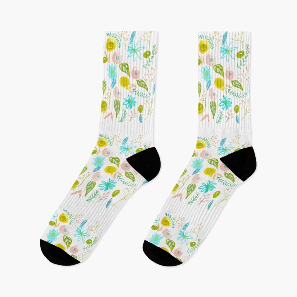 Item preview, Spring Flowers Pattern designed and sold by Leafbear Studio.