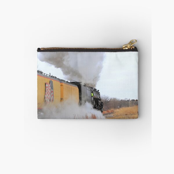 Item preview, Big Boy 4014 with Smoke,Steam and Prairie grass Black Wolf Kansas designed and sold by ROBERTDBROZEK.