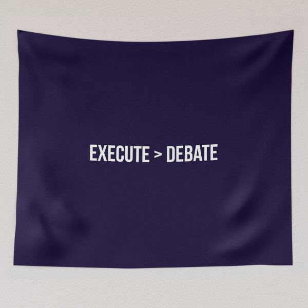Item preview, Execute > Debate designed and sold by Swapnil ..