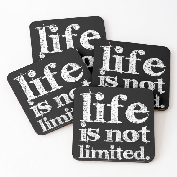 Item preview, LIFE IS NOT LIMITED designed and sold by BLACKSUN-SHOP.