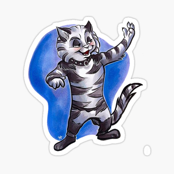 Munkustrap Sticker