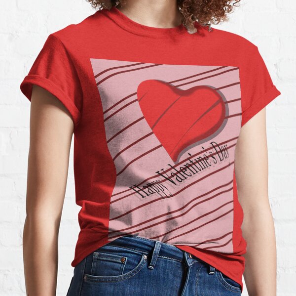 Hearts valentines day Camiseta clásica