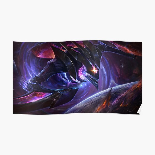 Dark Star Kha'Zix Splash Art - League of Legends Poster