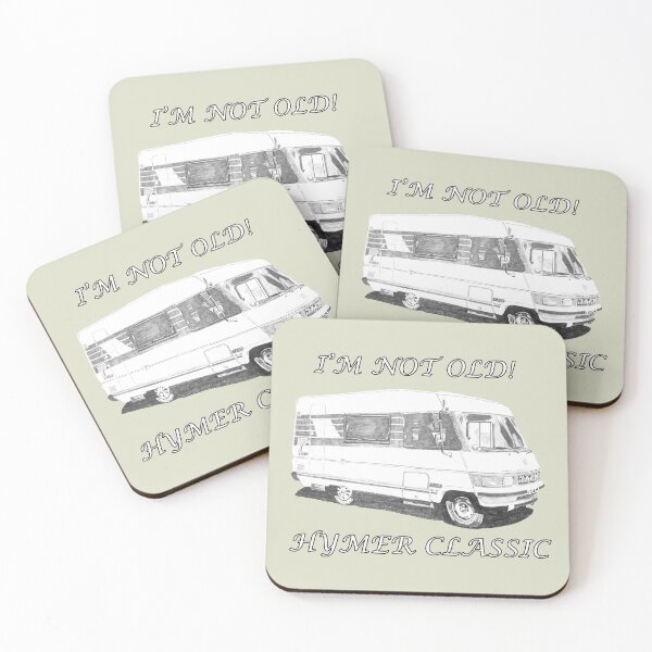 Item preview, "I'm not old! Hymer classic" Hymer b544 designs designed and sold by Lovehymer.