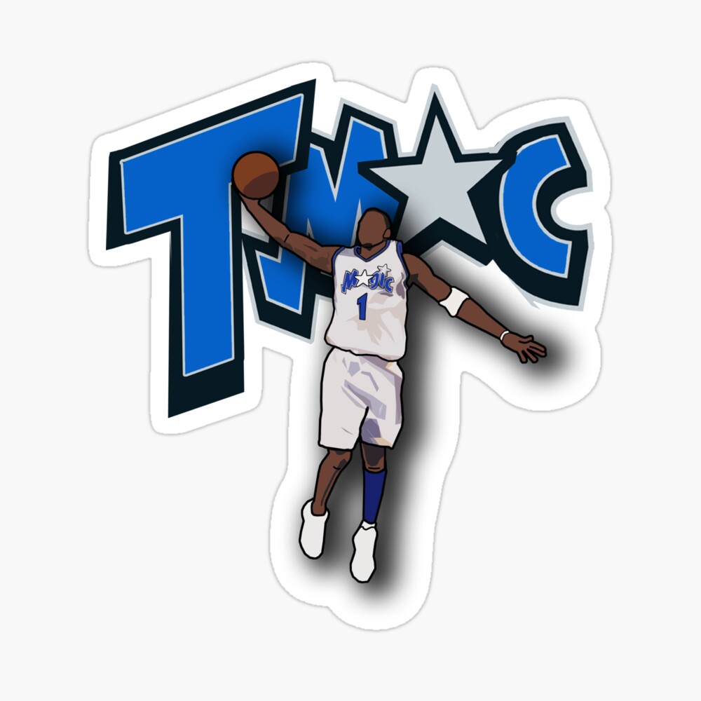 Tracy McGrady Back-To Sticker for Sale by RatTrapTees