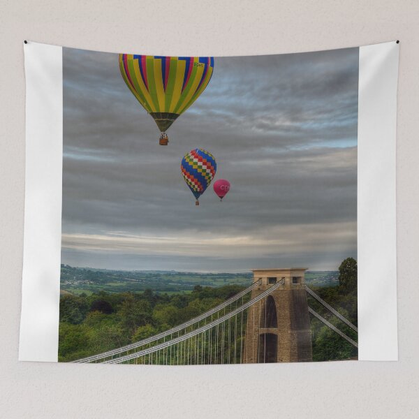 Item preview, Balloons over Clifton Suspension Bridge designed and sold by Steve H Clark.