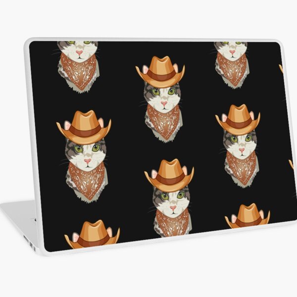 Cowboy Meme Laptop Skins Redbubble