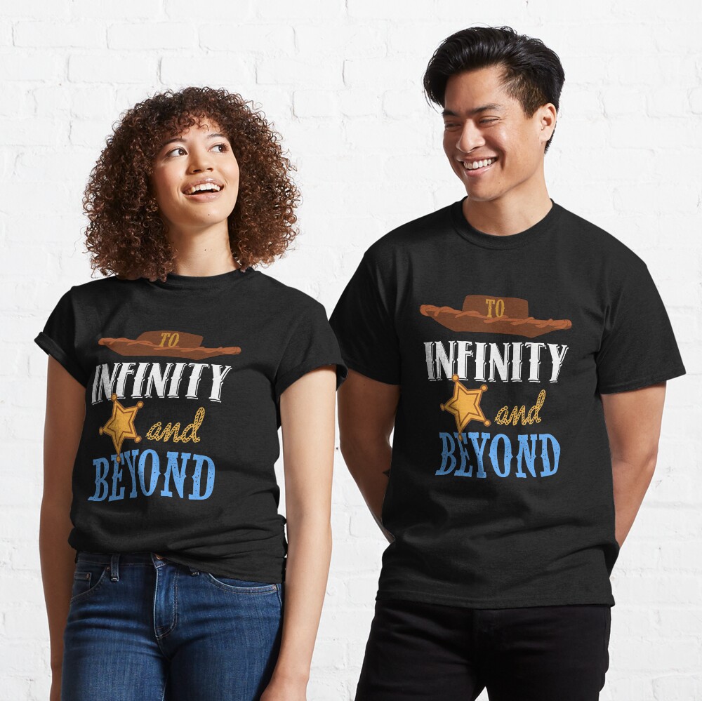 two infinity and beyond t shirt