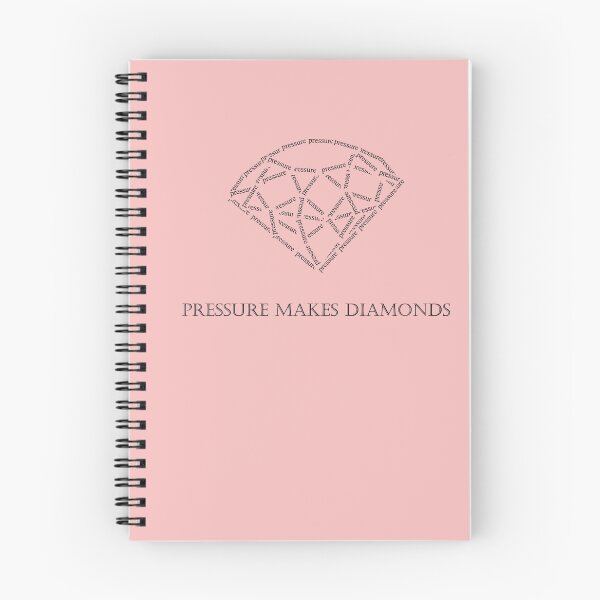 Item preview, Pressure makes Diamonds in black designed and sold by Midori Furze.