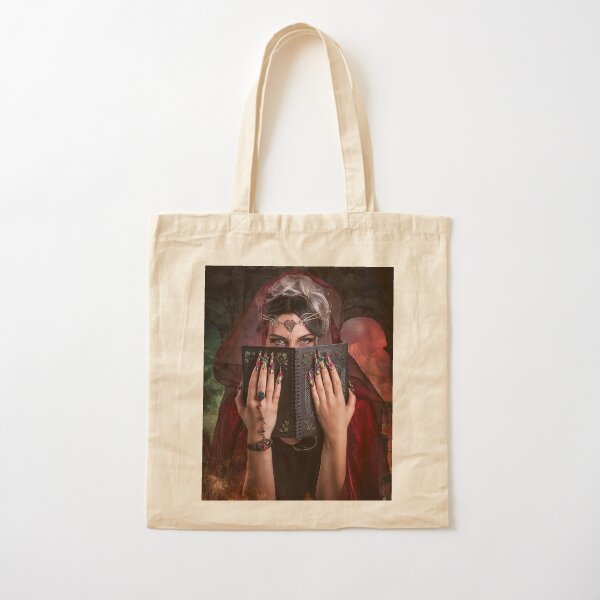 Spell Book Cotton Tote Bag