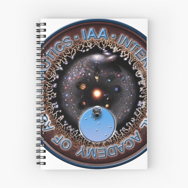Item preview, International Academy of Astronautics IAA Logo with the Universe! designed and sold by Pablo Carlos Budassi.