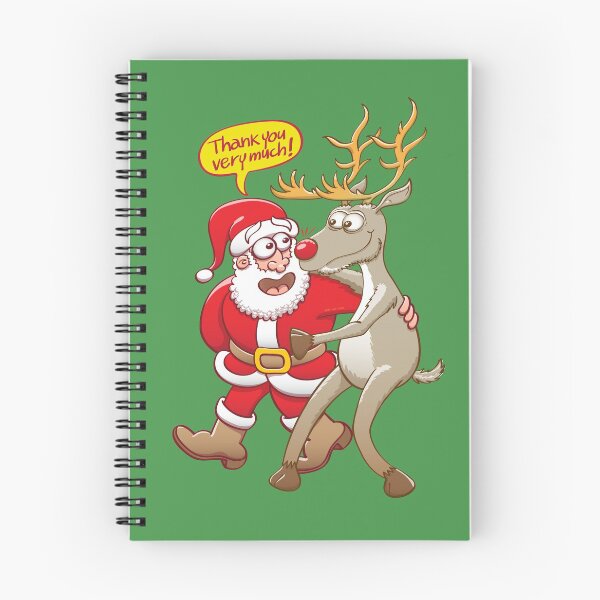 Item preview,  Santa says thank you very much to his dearest red-nosed reindeer designed and sold by Zoo-co.