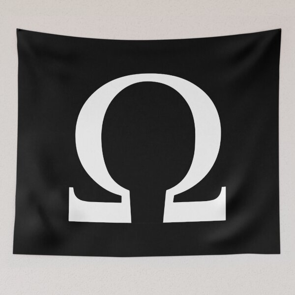 Item preview, Omega Greek Symbol designed and sold by OldDannyBrown.