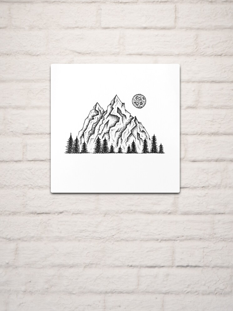 Mountain 🏔️🏔️ tattoo🏔️ ___ #mountaintattoo #tattoo #blackwork #tattoos  #art #inked #ink #tattooartist #dotworktattoo #mountains… | Instagram