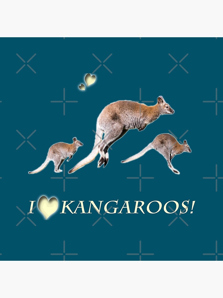 Thumbnail 2 von 2, Stofftasche, Känguru designt und verkauft von Igelchen.