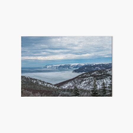 View from MacKenzie Mountain - CBHNP Art Board Print