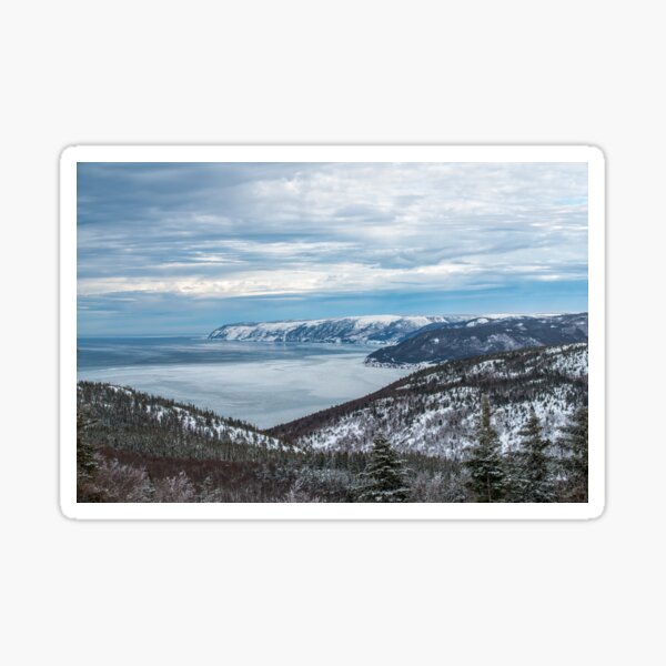 View from MacKenzie Mountain - CBHNP Sticker