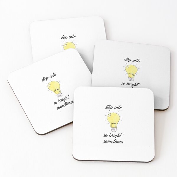 Item preview, LIGHTS UP | step into the light, so bright sometimes designed and sold by vodkaclifford.