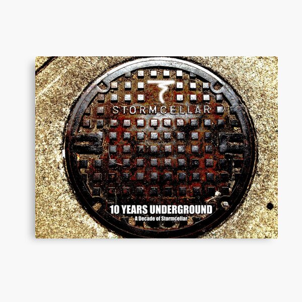 Album Artwork - 10 years underground Canvas Print