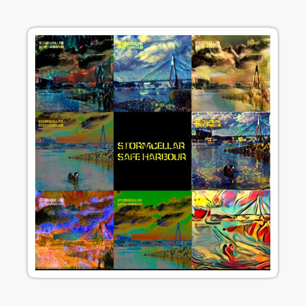 Concept Album Art - Safe Harbour Sticker