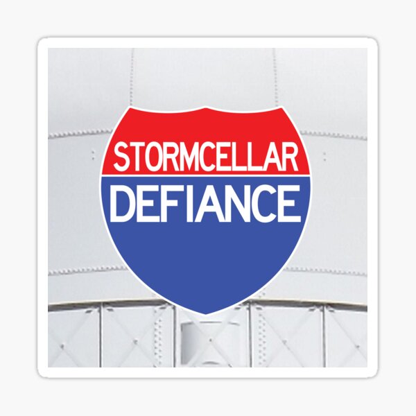 Album Cover - Defiance Sticker