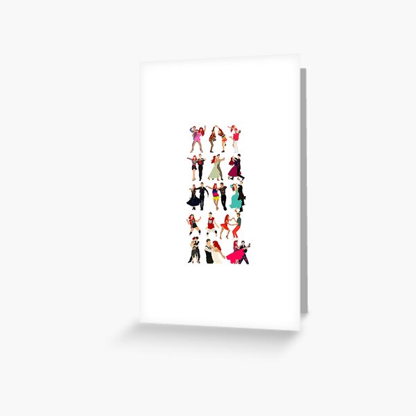 Strictly Come Dancing Greeting Cards for Sale | Redbubble