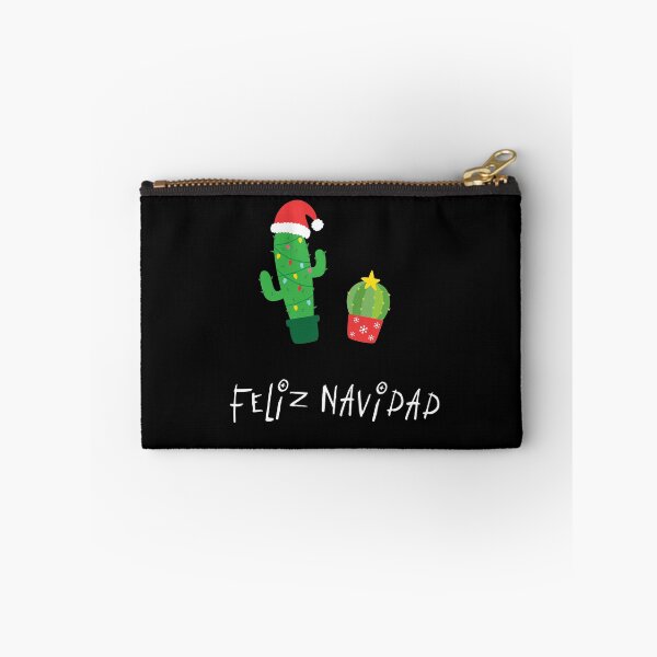Aperçu de l'œuvre Vêtements de Noël Cactus Feliz Navidad (espagnol) créée et vendue par HeyHoJo.