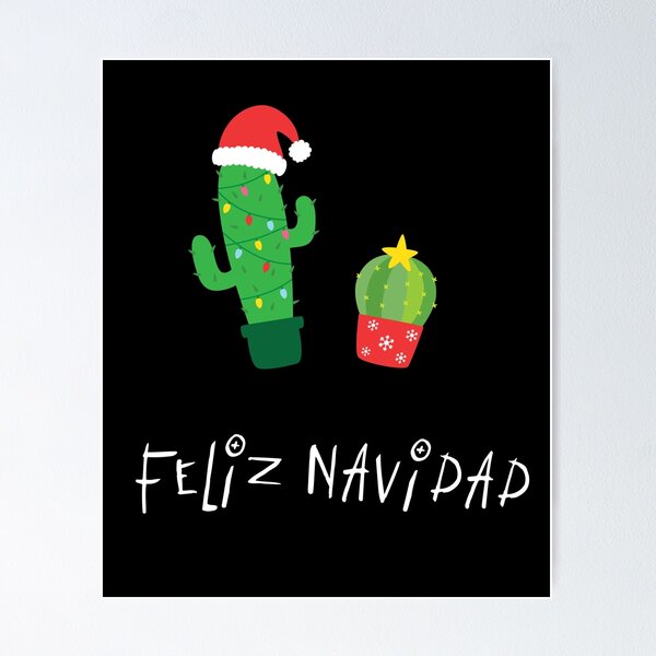 Item preview, Christmas Cactis Feliz Navidad Apparel (Spanish) designed and sold by HeyHoJo.