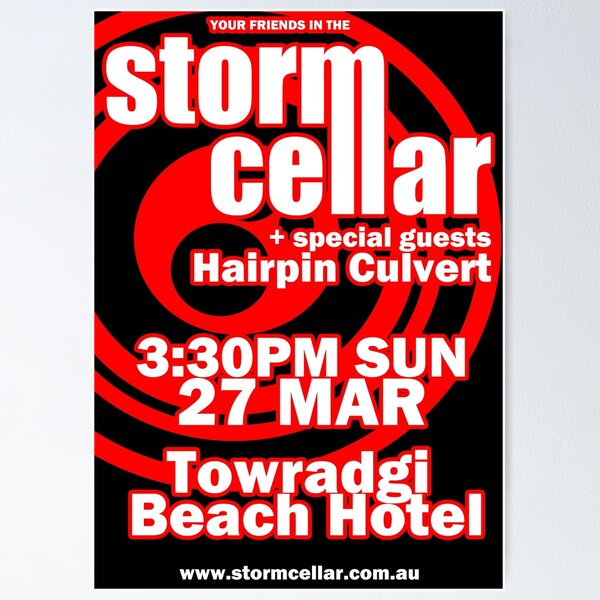 Original gig Poster - Towradgi Poster