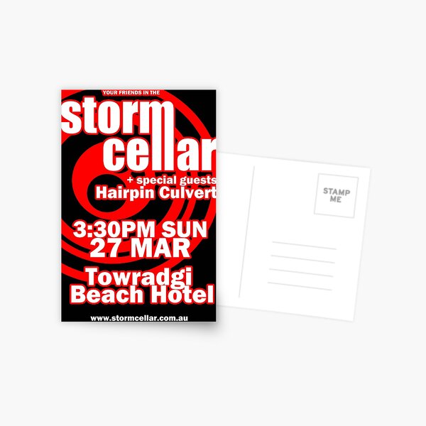 Original gig Poster - Towradgi Postcard