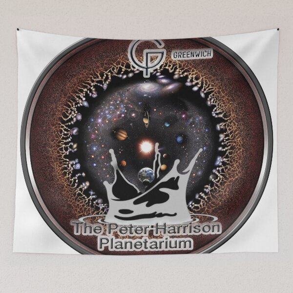 Item preview, Peter Harrison Planetarium Logo with the Universe! designed and sold by Pablo Carlos Budassi.