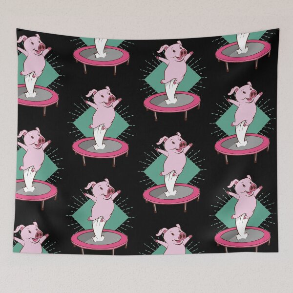 Item preview, trampoline pig  designed and sold by pirminio.