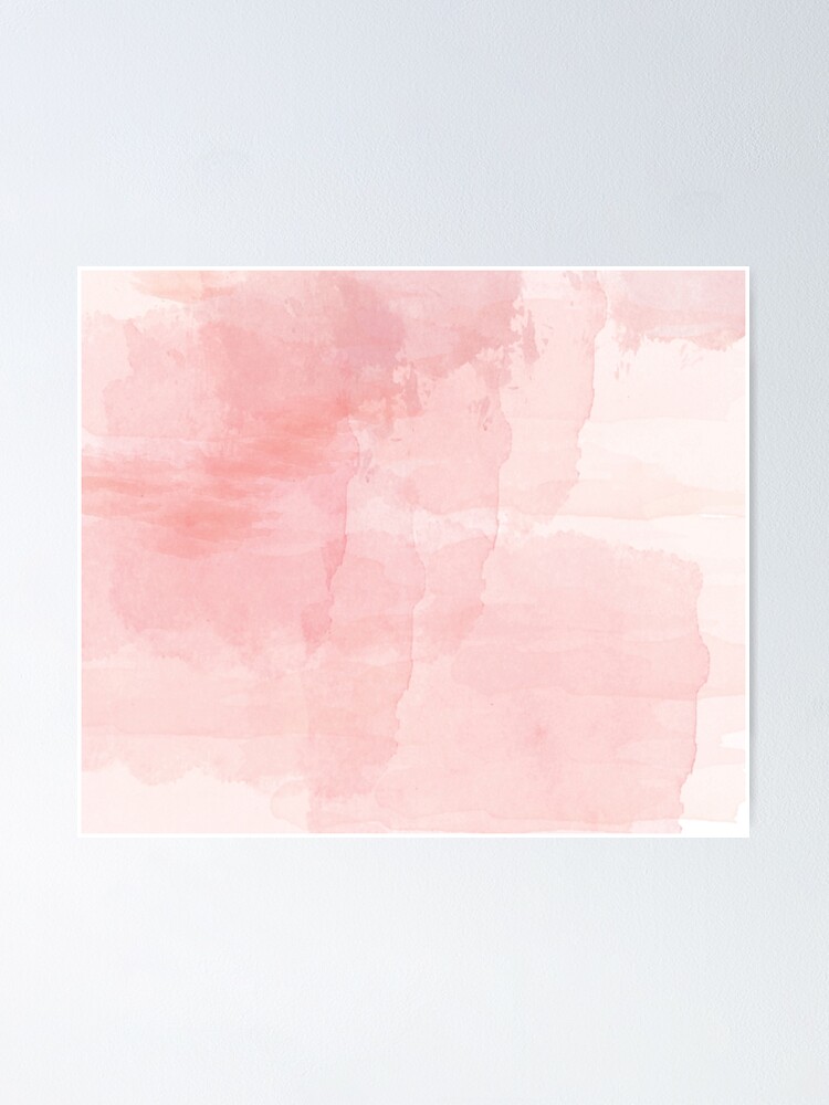 Abstract Peach Watercolor Background