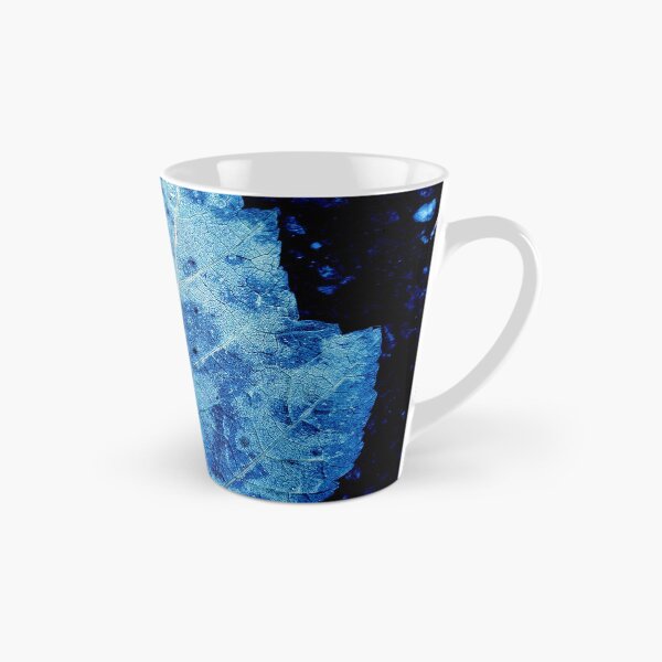 Item preview, blue leaf contrast designed and sold by Natalie Stark.