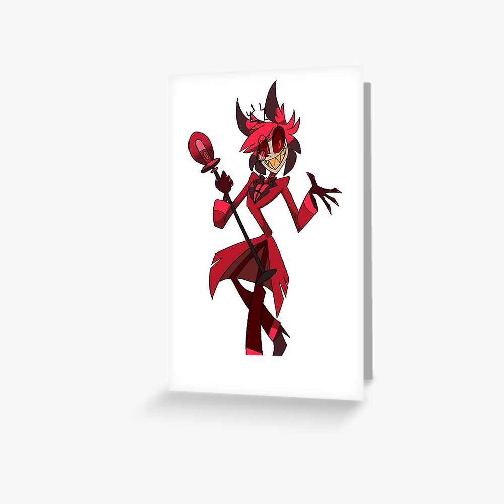 Tarjetas De Felicitación Hazbin Hotel Alastor De Noah V Redbubble